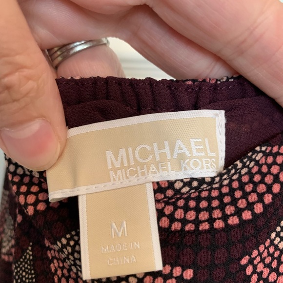 Michael Kors Scalloped Chandelier Maxi Dress, Sz M - Picture 7 of 11